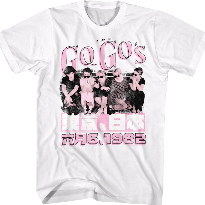 Japan 1982 Go-Go's T-Shirt