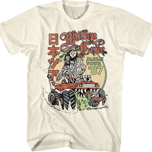 Japan Tour '87 Motley Crue T-Shirt