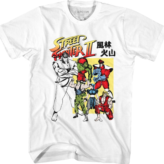 Japanese Street Fighter II T-Shirt