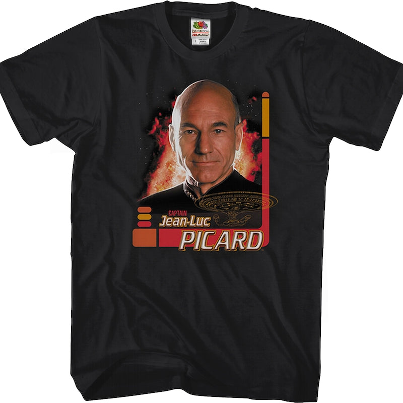 Jean-Luc Picard Star Trek The Next Generation T-Shirt