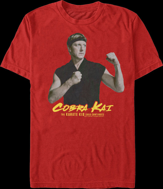 Johnny Cobra Kai Karate Kid T-Shirt