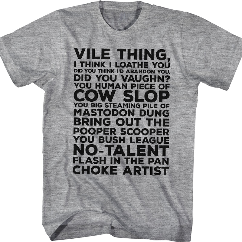 Johnny Taunts Major League T-Shirt