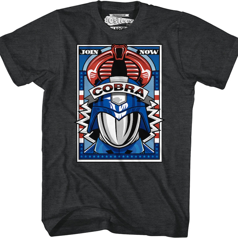 Join Now Cobra The Enemy GI Joe T-Shirt