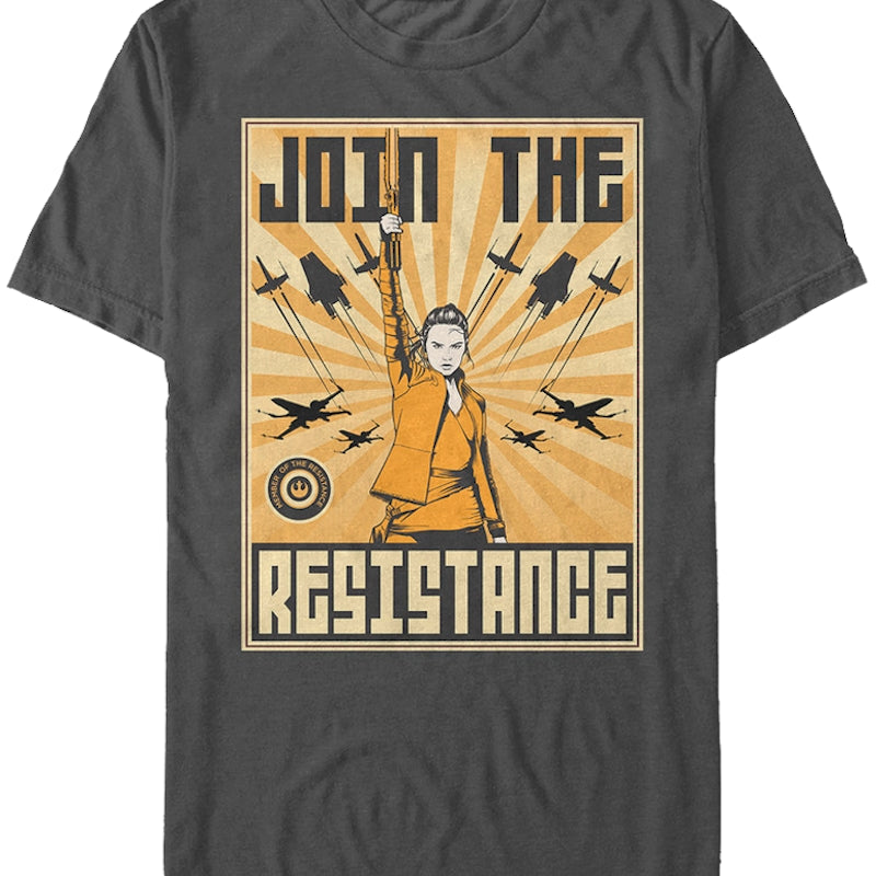 Join The Resistance Star Wars The Last Jedi T-Shirt