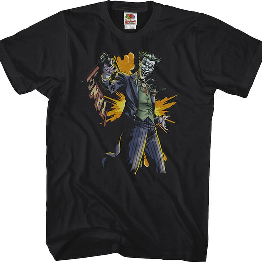 Joker Bang Gun Batman T-Shirt