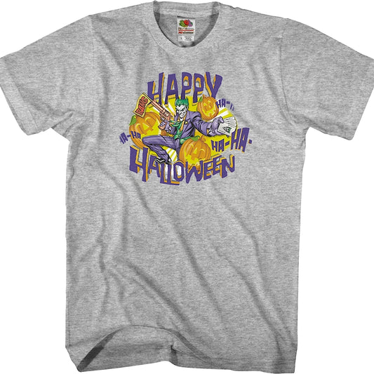 Joker Happy Halloween Batman T-Shirt