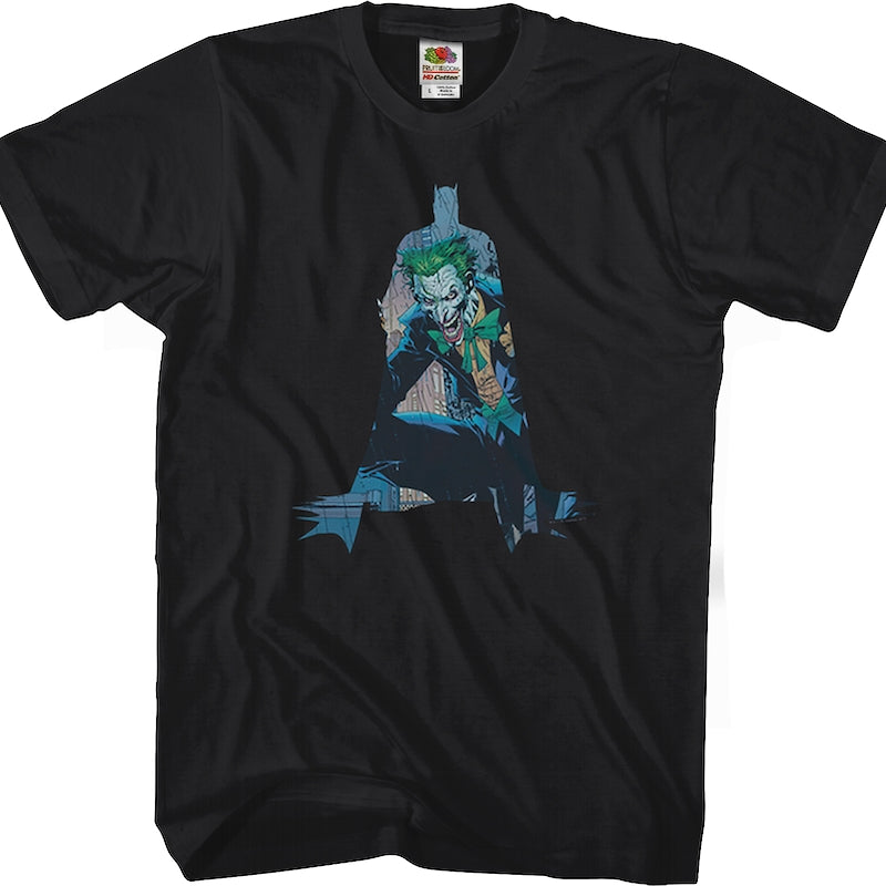 Joker In Silhouette Batman T-Shirt