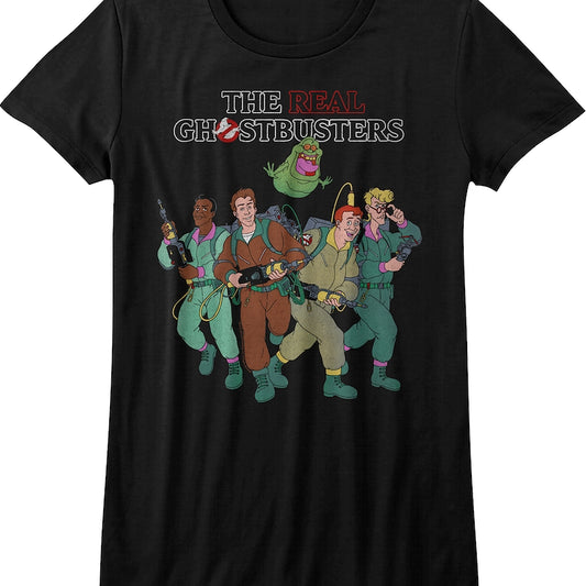 Ladies Cast Real Ghostbusters Shirt