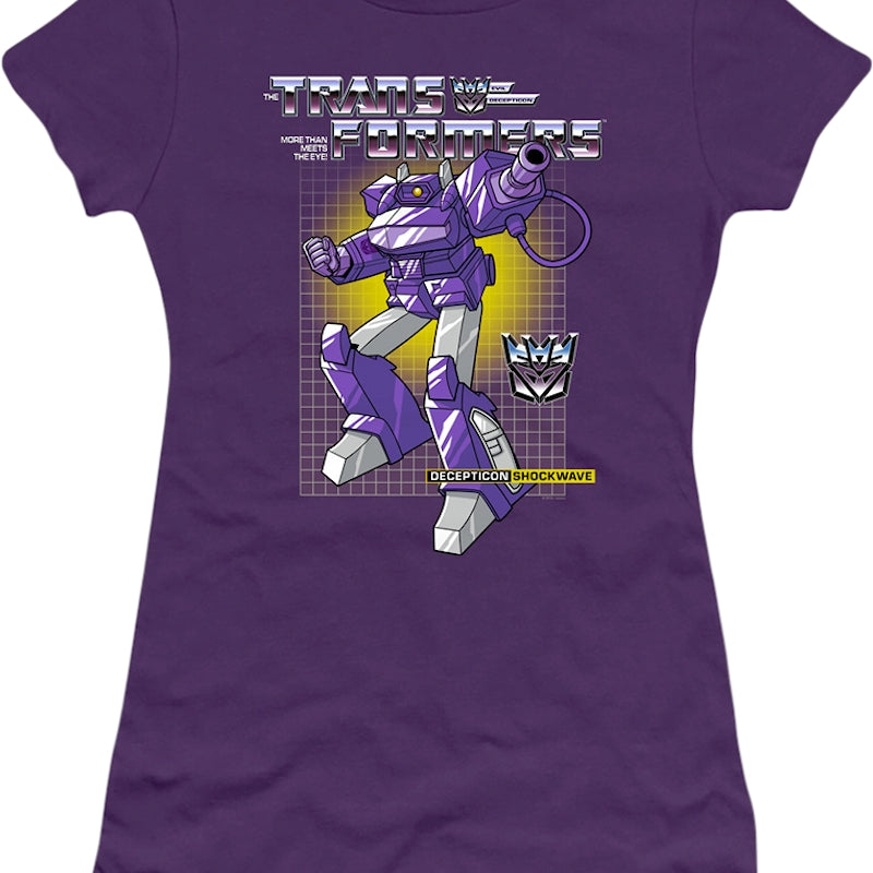 Ladies Decepticon Shockwave Transformers Shirt