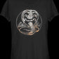 Ladies Faux Chrome Logo Cobra Kai Shirt