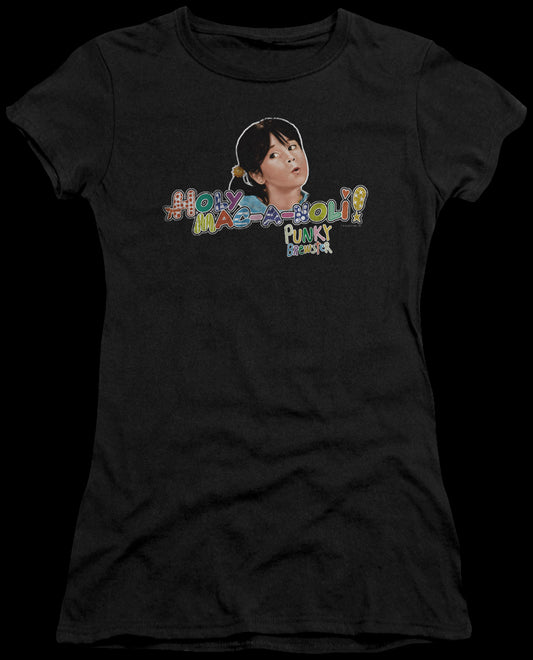 Ladies Holy Mac-A-Noli Punky Brewster Shirt