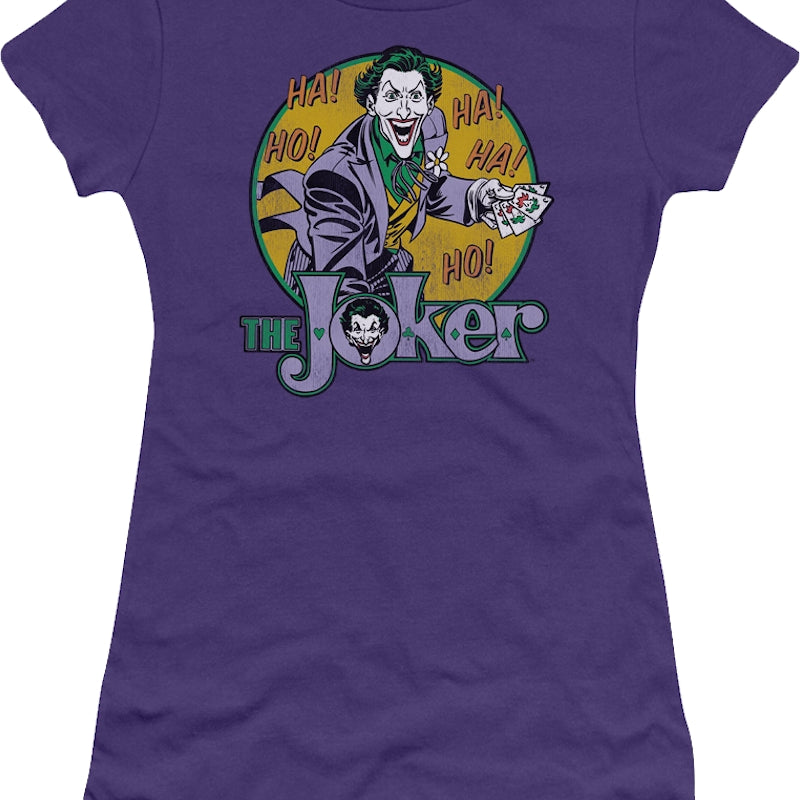 Ladies Laughing Joker Batman Shirt