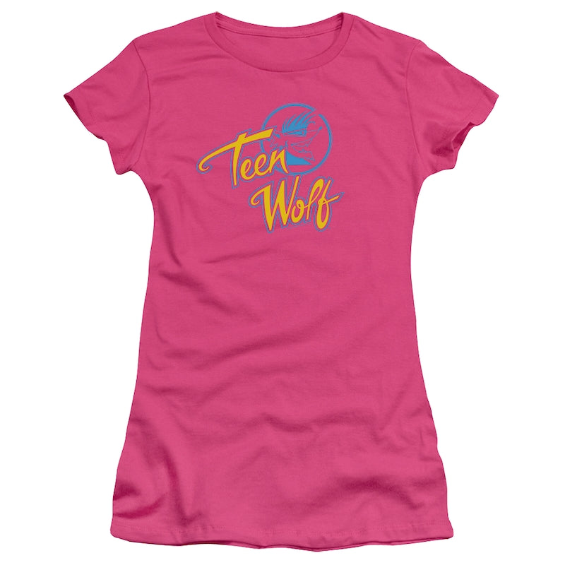 Ladies Pink Teen Wolf Shirt