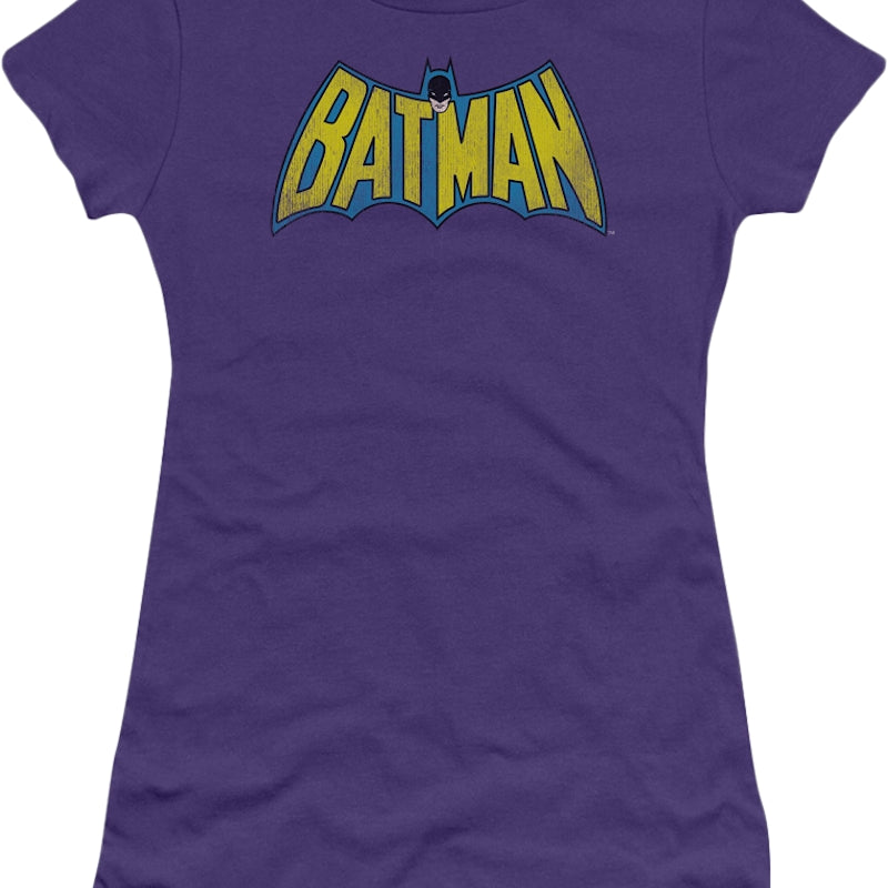 Ladies Purple Batman Shirt