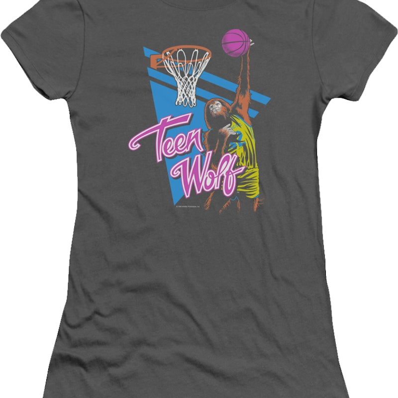 Ladies Slam Dunk Teen Wolf Shirt