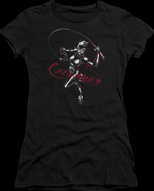 Ladies Whip It Catwoman DC Comics Shirt