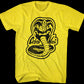 Karate Kid Yellow Cobra Kai Logo T-Shirt