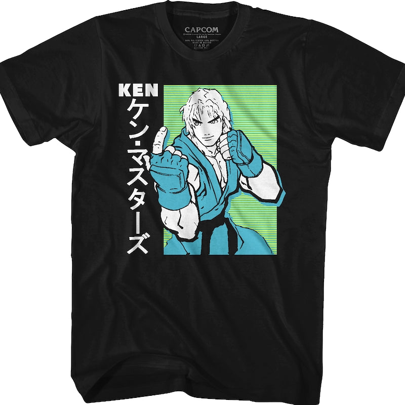 Ken Japanese Street Fighter T-Shirt