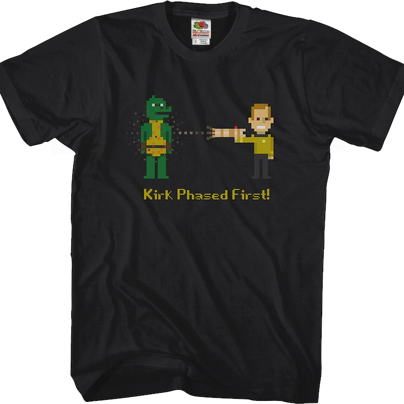 Kirk Phased First Star Trek T-Shirt