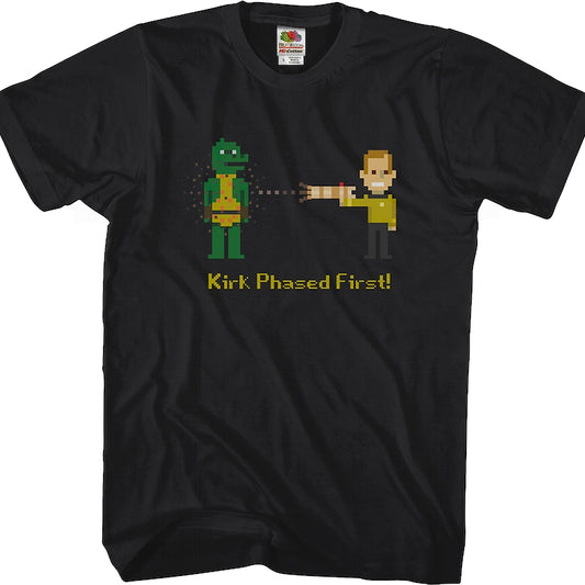 Kirk Phased First Star Trek T-Shirt