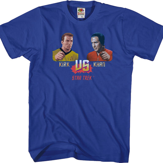 Kirk vs Khan Star Trek T-Shirt