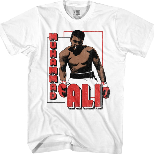 Knockout Pose Muhammad Ali T-Shirt