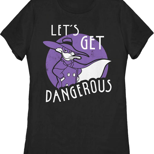 Womens Let's Get Dangerous Darkwing Duck Shirt
