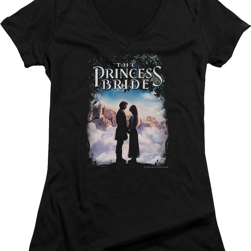 Ladies Poster Princess Bride V-Neck Shirt