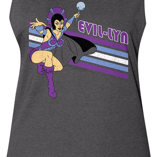 Ladies Retro Evil-Lyn Masters of the Universe Muscle Tank Top