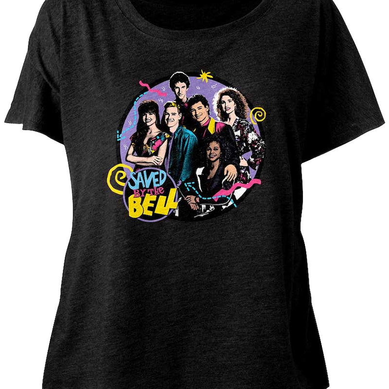 Ladies Saved By The Bell Dolman Shirt