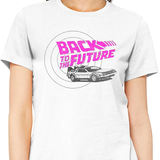 Ladies Spiral Back To The Future Shirt