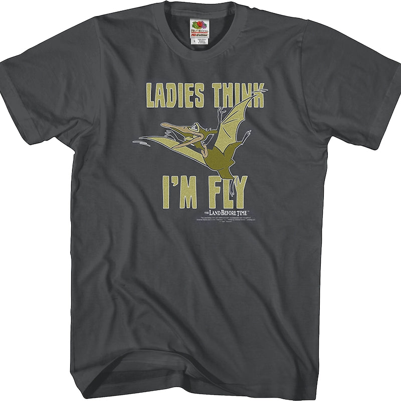 Ladies Think I'm Fly Land Before Time T-Shirt