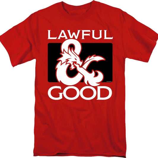 Lawful Good Dungeons & Dragons T-Shirt