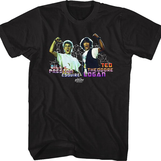 Lightning Bill and Ted's Excellent Adventure T-Shirt