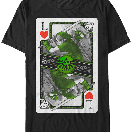 Link Playing Card T-Shirt