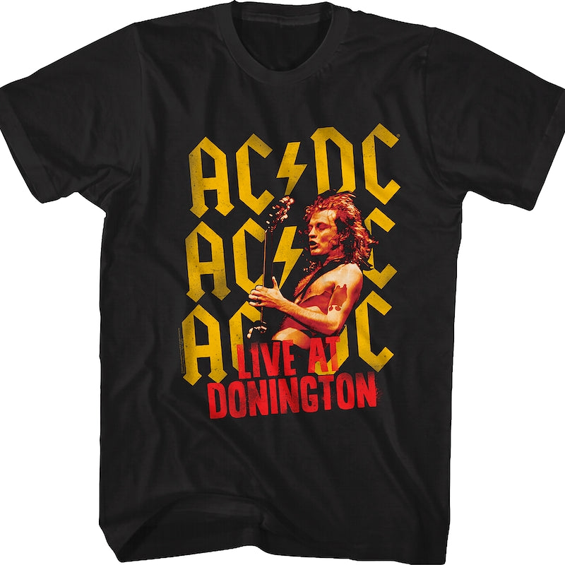 Live At Donington ACDC Shirt