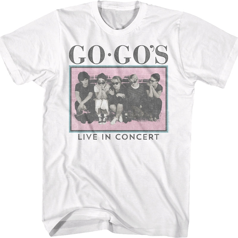 Live In Concert Go-Go's T-Shirt