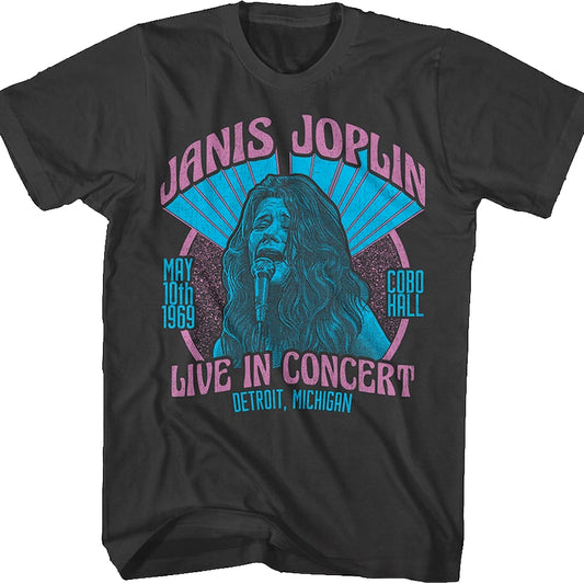 Live In Concert Janis Joplin T-Shirt
