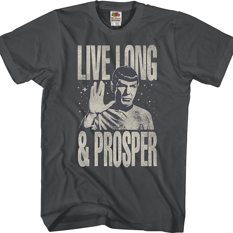 Live Long and Prosper Star Trek T-Shirt