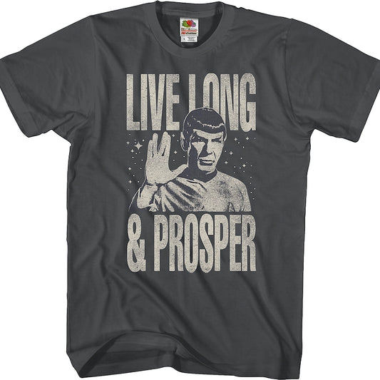 Live Long and Prosper Star Trek T-Shirt