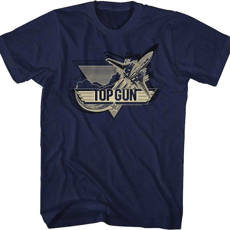 Logo Flyby Top Gun T-Shirt