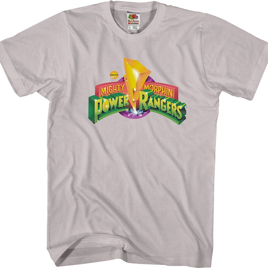 Logo Mighty Morphin Power Rangers T-Shirt