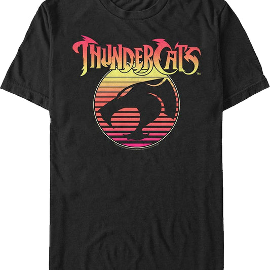 Logo With Sunset Blinds ThunderCats T-Shirt