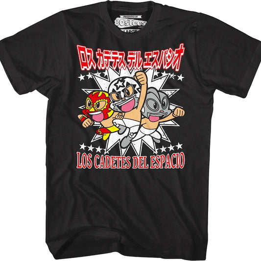 Los Cadetes Del Espacio Luchador T-Shirt