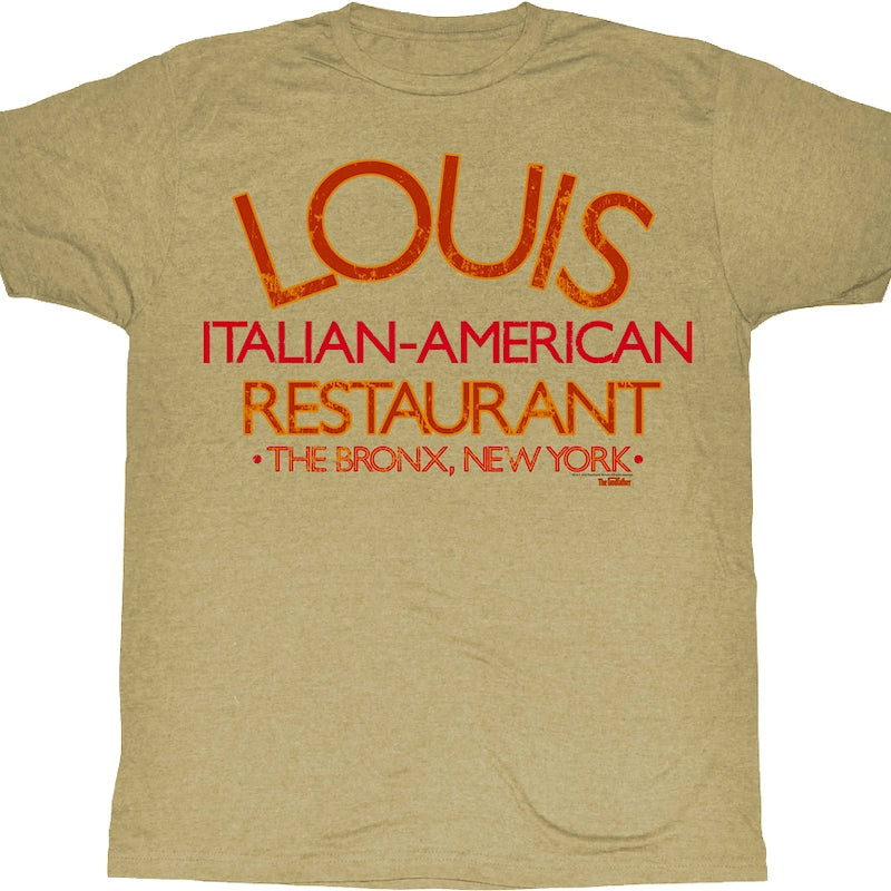 Louis Restaurant Godfather T-Shirt