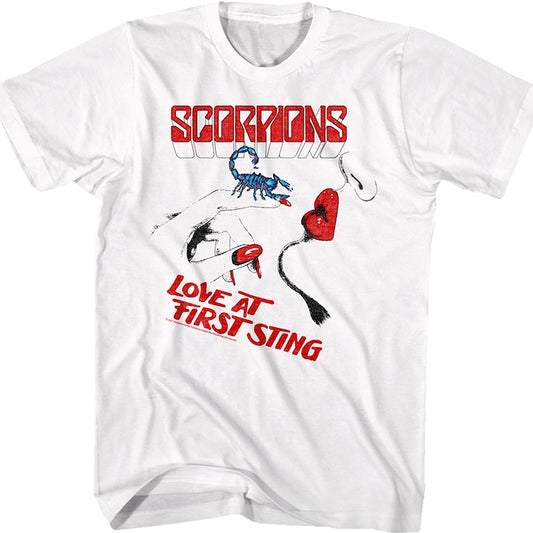 Retro Love At First Sting Scorpions T-Shirt