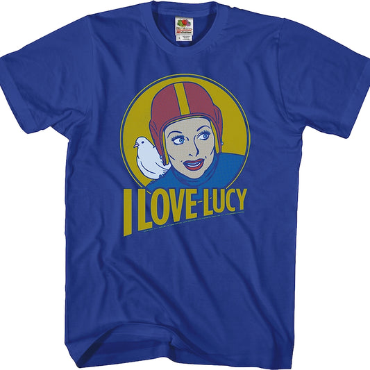 Lucy and Superman I Love Lucy T-Shirt