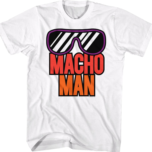Retro Sunglasses Macho Man Randy Savage T-Shirt