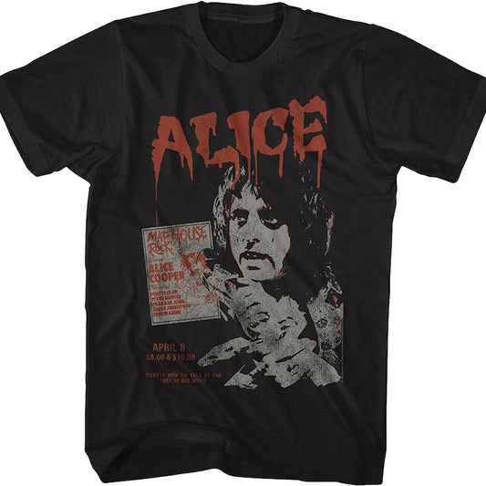 Mad House Rock Alice Cooper T-Shirt