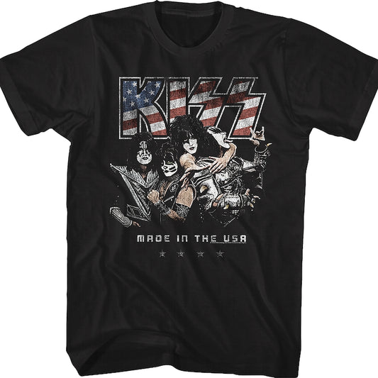 Made In The USA KISS T-Shirt